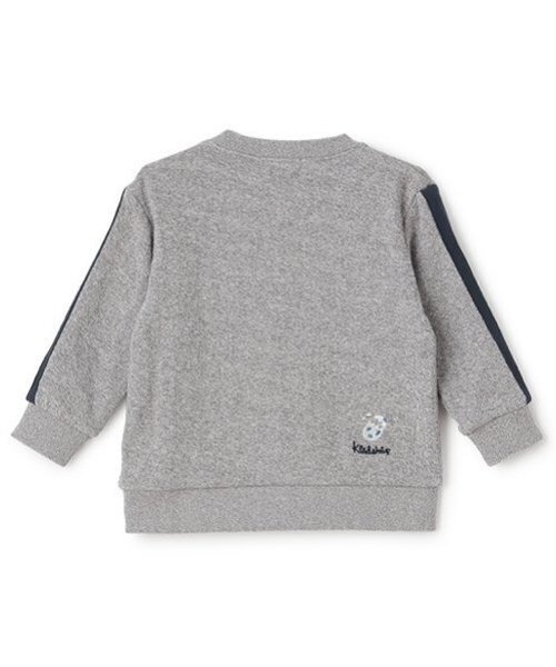 セール】恐竜刺しゅう袖ライン接結長袖Tシャツ（Tシャツ