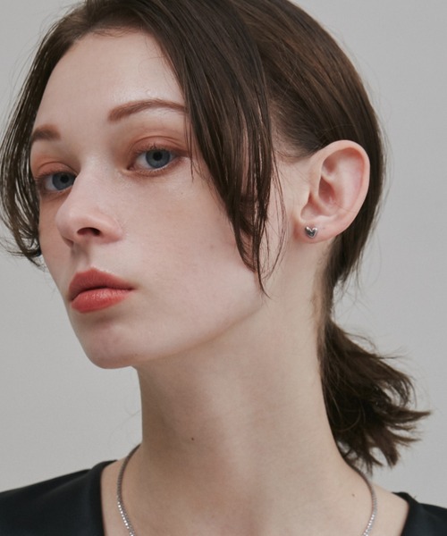 ciite' surgical stainless（シーテサージカルステンレス）の「【 金属アレルギー対応 】 ミニハートピアス サージカルステンレス   (両耳用)（ピアス（両耳用）・レディース・シルバー/ゴールド/ピンクゴールド・FREE）」の8枚目の写真