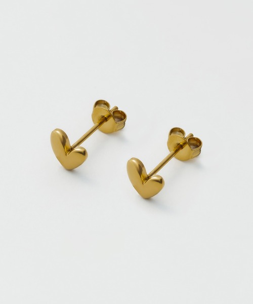 ciite' surgical stainless（シーテサージカルステンレス）の「【 金属アレルギー対応 】 ミニハートピアス サージカルステンレス   (両耳用)（ピアス（両耳用）・レディース・シルバー/ゴールド/ピンクゴールド・FREE）」の17枚目の写真