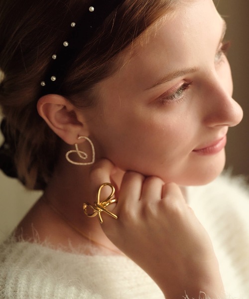 ANOH（アノー）の「リボンリング（リング・レディース・シルバー/ゴールド・FREE）」の6枚目の写真