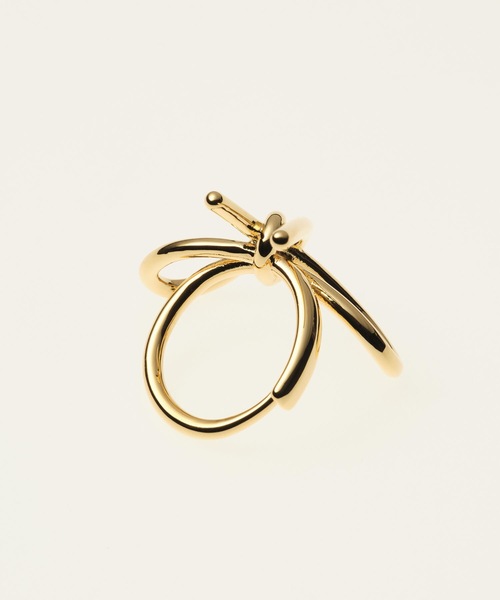 ANOH（アノー）の「リボンリング（リング・レディース・シルバー/ゴールド・FREE）」の20枚目の写真