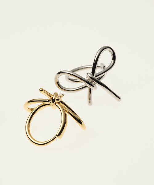 ANOH（アノー）の「リボンリング（リング・レディース・シルバー/ゴールド・FREE）」の22枚目の写真