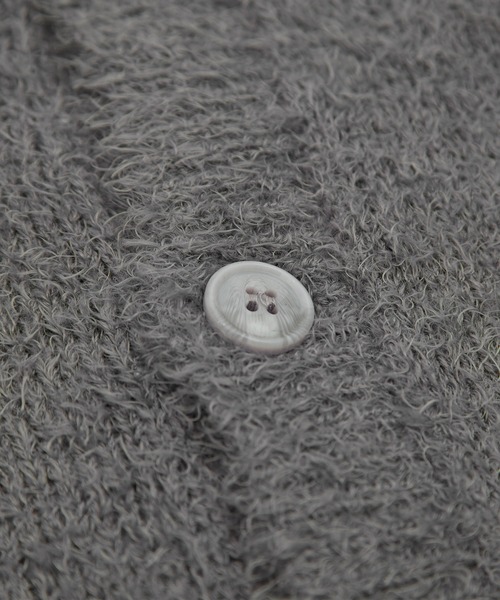 improves（インプローブス）の「フェザーヤーン ニット カーディガン（カーディガン/ボレロ・メンズ・グレー/ブラック/ベージュ/ホワイト/レッド・MEDIUM/LARGE）」の22枚目の写真