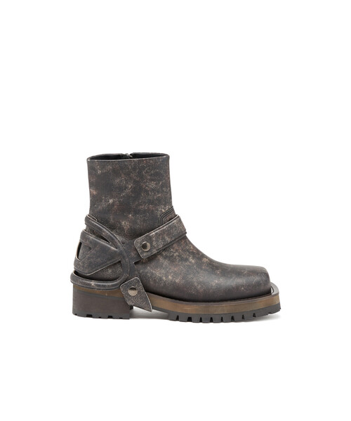 DIESEL（ディーゼル）の「メンズ ブーツ レザー（ブーツ・メンズ・グレー・41/42/40/43/44）」の3枚目の写真