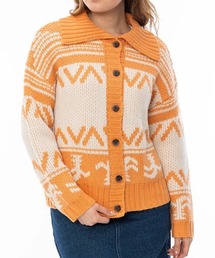 ニット/セーター（オレンジ/橙色系・ブランドロゴ）ファッション通販