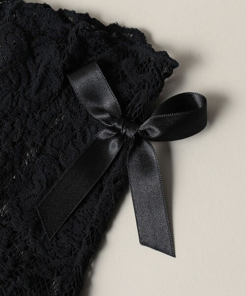 ODETTE E ODILE（オデットエオディール）の「＜girardi＞LACE RIBON ソックス（ソックス/靴下・レディース・ブラック・FREE）」の3枚目の写真