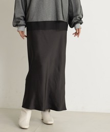 FOUND GOOD | STRサテンフレアSK(スカート)