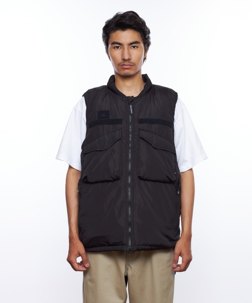 Liberaiders(リベレイダース)の「Liberaiders UTILITY VEST III(リベレイダース ユーティリティー ベスト III)(ベスト・メンズ・オリーブ/ブラック・MEDIUM/LARGE)」の2枚目の写真