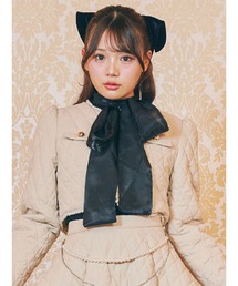 オーガンジーリボンニットTOPS