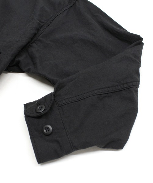 RNA-N（アールエヌエーエヌ）の「J2138 ノーカラーミリタリージャケット（ミリタリージャケット・レディース・ブラック/オリーブ/ナチュラル・FREE）」の21枚目の写真