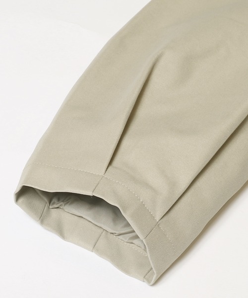 coca(coca)(コカ)の「Aラインジャケット(ノーカラーコート・レディース・ネイビー/ベージュ・L/M)」の10枚目の写真