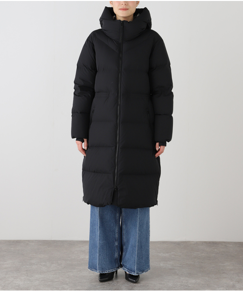 WOOLRICH/ウールリッチ MATT STRETCH LONG PUFFER PARKA ダウンコート