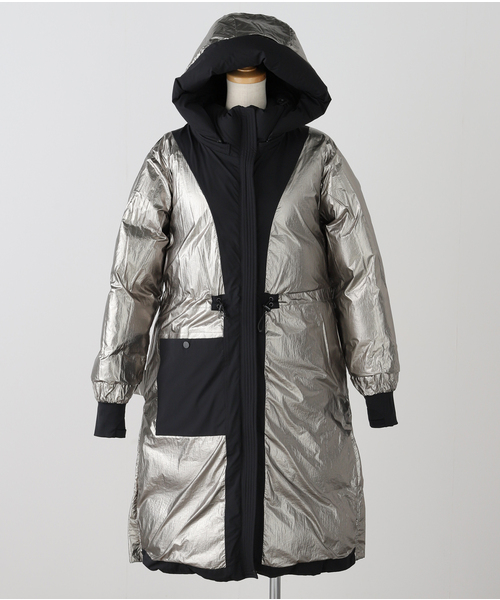 WOOLRICH/ウールリッチ MATT STRETCH LONG PUFFER PARKA ダウンコート