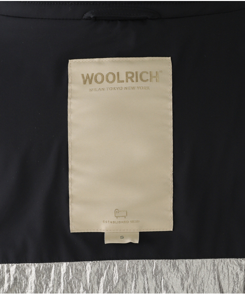 IENA（イエナ）の「WOOLRICH/ウールリッチ MATT STRETCH LONG PUFFER PARKA ダウンコート WWOU1044（ダウンジャケット/コート・レディース・ブラック・34/36）」の20枚目の写真