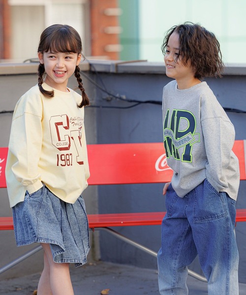 BAYFLOW（ベイフロー）の「[インナーパンツ付き♪]デニムプリーツスカート(KIDS)（スカート・キッズ・ブルー系/ブラック系・110cm/150cm/140cm/130cm/120cm）」の14枚目の写真