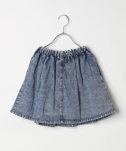 BAYFLOW（ベイフロー）の「[インナーパンツ付き♪]デニムプリーツスカート(KIDS)（スカート・キッズ・ブルー系/ブラック系・110cm/150cm/140cm/130cm/120cm）」の17枚目の写真