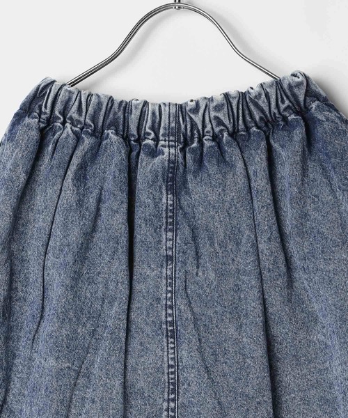 BAYFLOW（ベイフロー）の「[インナーパンツ付き♪]デニムプリーツスカート(KIDS)（スカート・キッズ・ブルー系/ブラック系・110cm/150cm/140cm/130cm/120cm）」の21枚目の写真