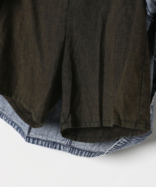 BAYFLOW（ベイフロー）の「[インナーパンツ付き♪]デニムプリーツスカート(KIDS)（スカート・キッズ・ブルー系/ブラック系・110cm/150cm/140cm/130cm/120cm）」の22枚目の写真