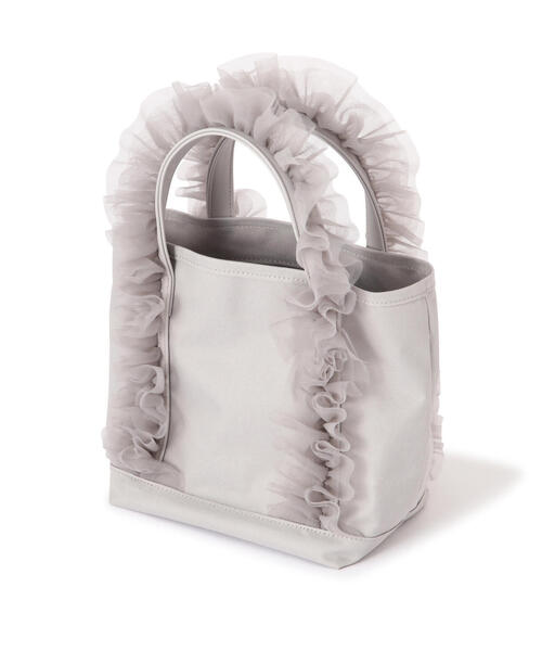 NATURAL BEAUTY BASIC(ナチュラルビューティーベーシック)の「◇フリフリハンドルトートバッグ(トートバッグ・レディース・ブラック/グレー/ベージュ/ピンク・フリ-)」の17枚目の写真