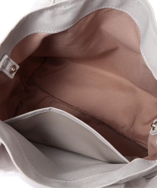 NATURAL BEAUTY BASIC(ナチュラルビューティーベーシック)の「◇フリフリハンドルトートバッグ(トートバッグ・レディース・ブラック/グレー/ベージュ/ピンク・フリ-)」の13枚目の写真