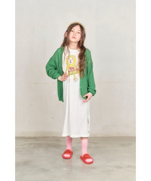 The animals observatory（ジ・アニマルズ・オブザーバトリー）の「The Animals Observatory / ロゴソックス（ソックス/靴下・キッズ・グリーン/レッド/ピンク/イエロー・14-16cm/19-21cm/22-24cm/17-19cm）」の9枚目の写真