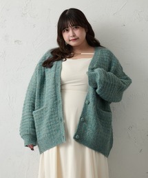 Pal elfy（パルエルフィー）の「ふわふわシャギーカーディガン