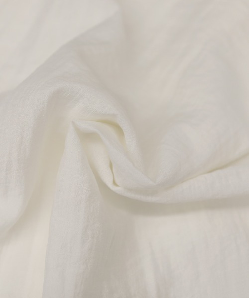 select MOCA Et（セレクトモカエト）の「【Et】Band Collar Oversize Blouse（シャツ/ブラウス・レディース・グレー/ホワイト/ブラック・FREE）」の21枚目の写真