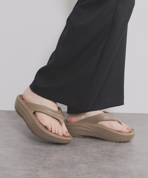 NICAL（ニカル）の「【NICAL】リカバリーサンダルトングデザイン/554209（サンダル・レディース・ブラウン/ベージュ/ブラック・SMALL/LARGE/MEDIUM/X-LARGE）」の9枚目の写真