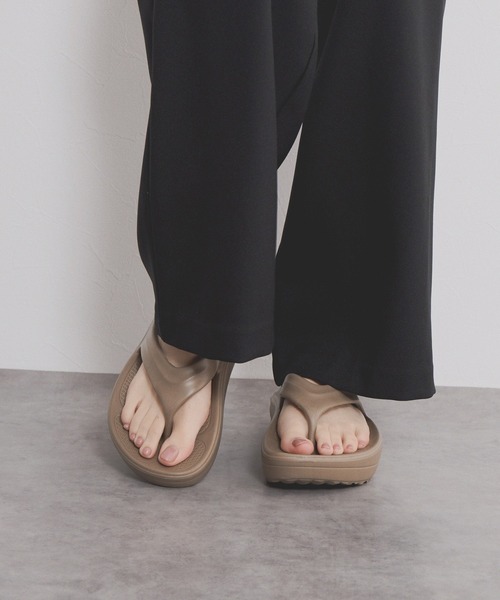 NICAL（ニカル）の「【NICAL】リカバリーサンダルトングデザイン/554209（サンダル・レディース・ブラウン/ベージュ/ブラック・SMALL/LARGE/MEDIUM/X-LARGE）」の8枚目の写真