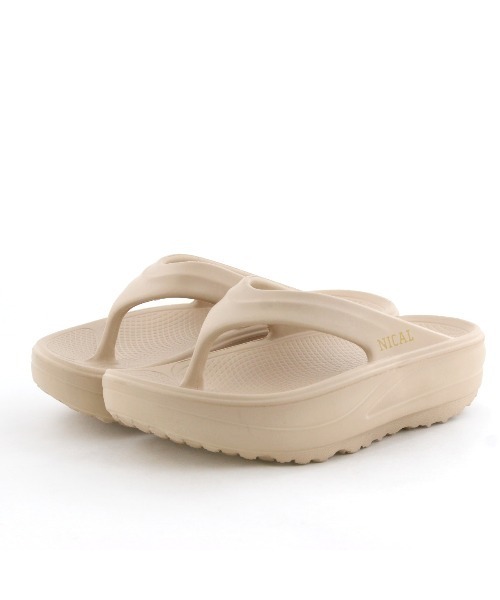 NICAL（ニカル）の「【NICAL】リカバリーサンダルトングデザイン/554209（サンダル・レディース・ブラウン/ベージュ/ブラック・SMALL/LARGE/MEDIUM/X-LARGE）」の10枚目の写真