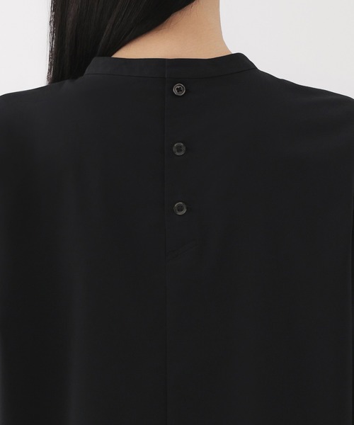 無印良品(ムジルシリョウヒン)の「婦人 乾きやすい ブロード長袖ブラウス(シャツ/ブラウス・レディース・ホワイト/ホワイト系/ブルー系/ブラック・XL/L/M/S)」の21枚目の写真