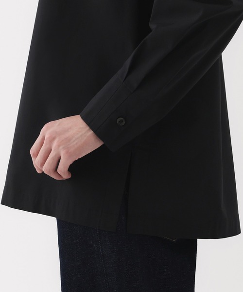 無印良品(ムジルシリョウヒン)の「婦人 乾きやすい ブロード長袖ブラウス(シャツ/ブラウス・レディース・ホワイト/ホワイト系/ブルー系/ブラック・XL/L/M/S)」の10枚目の写真