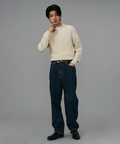 EDWIN エドウィン ワイドテーパード バギージーンズ デニム