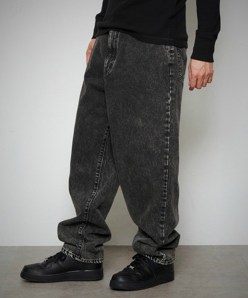 EDWIN エドウィン ワイドテーパード バギージーンズ デニムパンツ