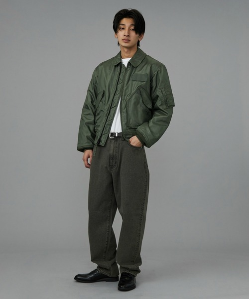 EDWIN（エドウィン）の「EDWIN エドウィン ワイドテーパード バギージーンズ デニムパンツ（デニムパンツ・メンズ・ブルー/ブラック系その他2/ライトインディゴブルー/ブラック系その他/パープル・SMALL/MEDIUM/LARGE）」の17枚目の写真