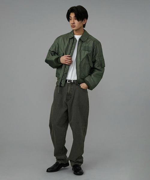 EDWIN（エドウィン）の「EDWIN エドウィン ワイドテーパード バギージーンズ デニムパンツ（デニムパンツ・メンズ・ブルー/ブラック系その他2/ライトインディゴブルー/ブラック系その他/パープル・SMALL/MEDIUM/LARGE）」の18枚目の写真