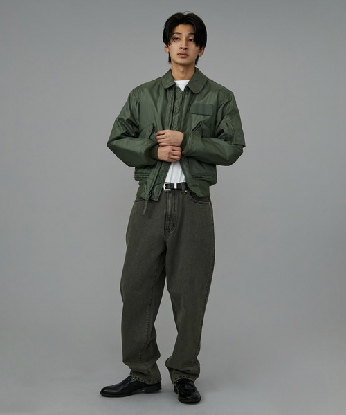 EDWIN（エドウィン）の「EDWIN エドウィン ワイドテーパード バギージーンズ デニムパンツ（デニムパンツ・メンズ・ブルー/ブラック系その他2/ライトインディゴブルー/ブラック系その他/パープル・SMALL/MEDIUM/LARGE）」の19枚目の写真