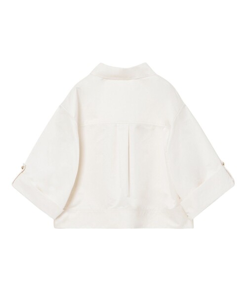 セール】【セットアップ対応商品】ツイルクロップドシャツ（シャツ