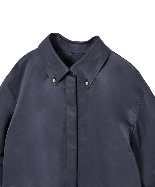 セール】【セットアップ対応商品】ツイルクロップドシャツ（シャツ
