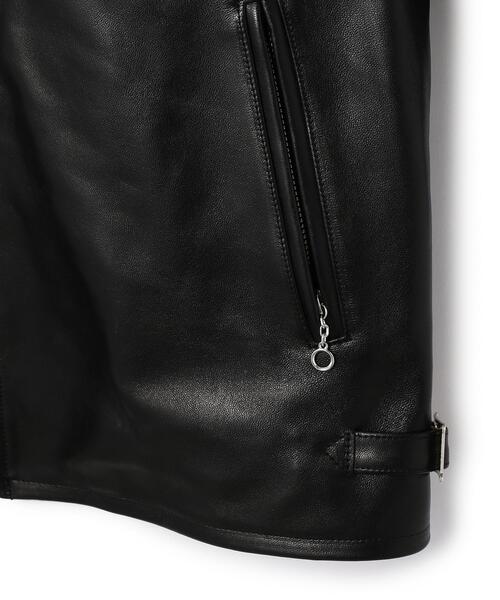 schott(ショット)の「Schott/ショット/70’S SINGLE RIDERS JACKET/シングル ライダース(ライダースジャケット・メンズ・ブラック・S/2XL/XL/L/M)」の10枚目の写真
