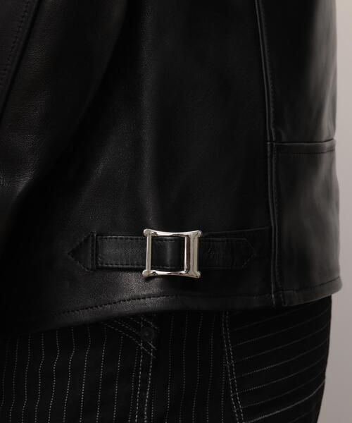 schott(ショット)の「Schott/ショット/70’S SINGLE RIDERS JACKET/シングル ライダース(ライダースジャケット・メンズ・ブラック・S/2XL/XL/L/M)」の4枚目の写真