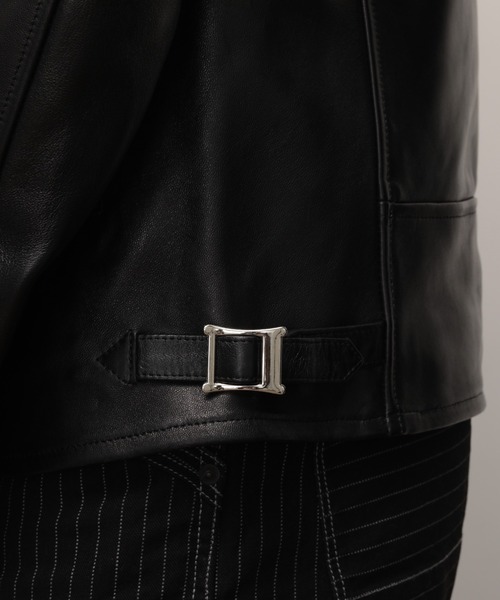 schott（ショット）の「Schott/ショット/70’S SINGLE RIDERS JACKET/シングル ライダース（ライダースジャケット・メンズ・ブラック・S/2XL/XL/L/M）」の16枚目の写真