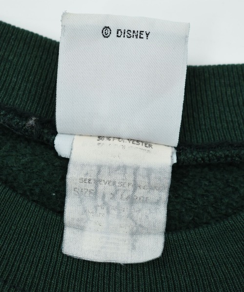 DISNEY VINTAGE（ディズニーヴィンテージ）の「【ヴィンテージ古着】90’s Disney “Mickey“ キャラクター スウェット（スウェット・メンズ・グリーン・X-LARGE）」の8枚目の写真