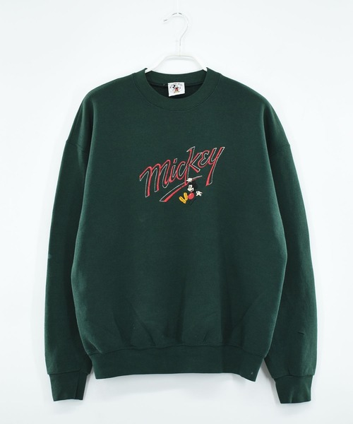DISNEY VINTAGE（ディズニーヴィンテージ）の「【ヴィンテージ古着】90’s Disney “Mickey“ キャラクター スウェット（スウェット・メンズ・グリーン・X-LARGE）」の7枚目の写真