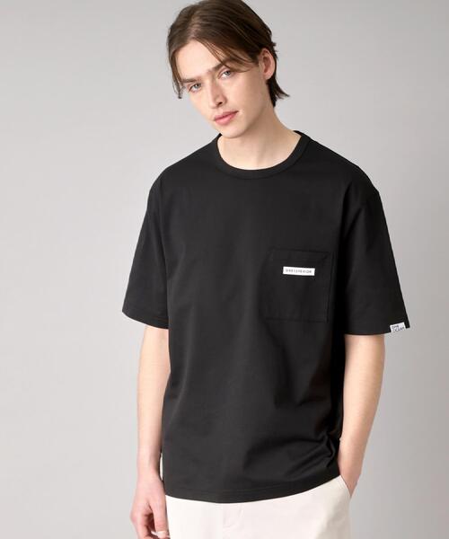 DRESSTERIOR(ドレステリア)の「【クイックドライ】ONE OCEAN サステナブルTシャツ(Tシャツ/カットソー・メンズ・ホワイト/グレー/ブラック・90/91/92/94)」の3枚目の写真