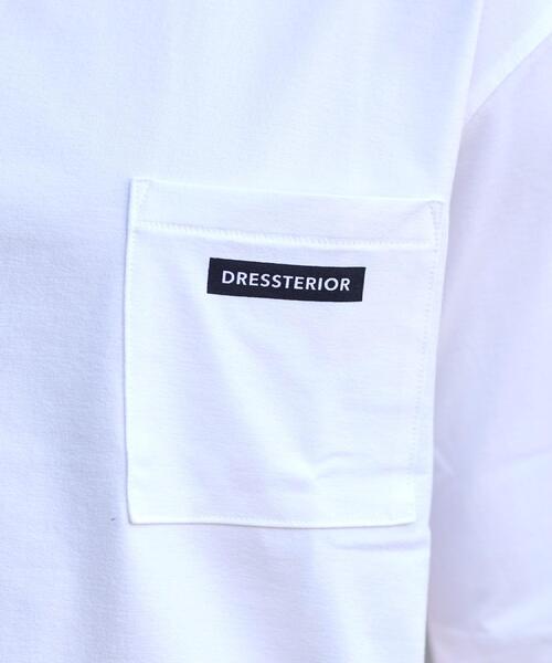 DRESSTERIOR(ドレステリア)の「【クイックドライ】ONE OCEAN サステナブルTシャツ(Tシャツ/カットソー・メンズ・ホワイト/グレー/ブラック・90/91/92/94)」の8枚目の写真