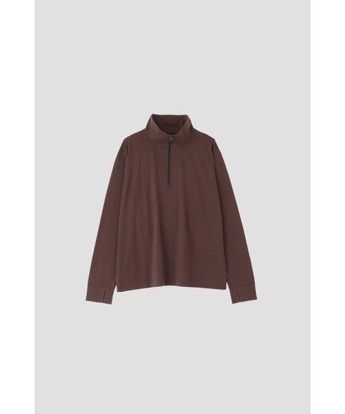 MARGARET HOWELL(マーガレットハウエル)の「COTTON POLYESTER JERSEY(Tシャツ/カットソー・メンズ・オレンジ系その他3/ブラック・MEDIUM/LARGE)」の12枚目の写真