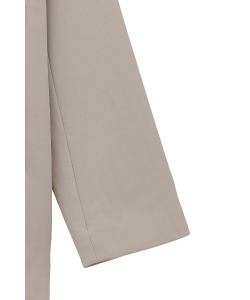 MANOF（マノフ）の「COLLARLESS JACKET（その他アウター・レディース・ベージュ/ブラック・S/M）」の21枚目の写真