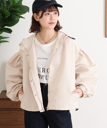 袖バルーンマウンテンパーカー