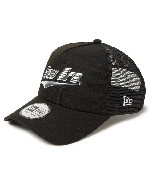 NEW ERA(ニューエラ)の「NEW ERA/ニューエラ キャップ 9FORTY A-Frame トラッカー TPU Logo 14388593/14388594/14388596(キャップ・メンズ・ブラック系その他2/ブラック系その他/ブラック系その他3・FREE)」の4枚目の写真